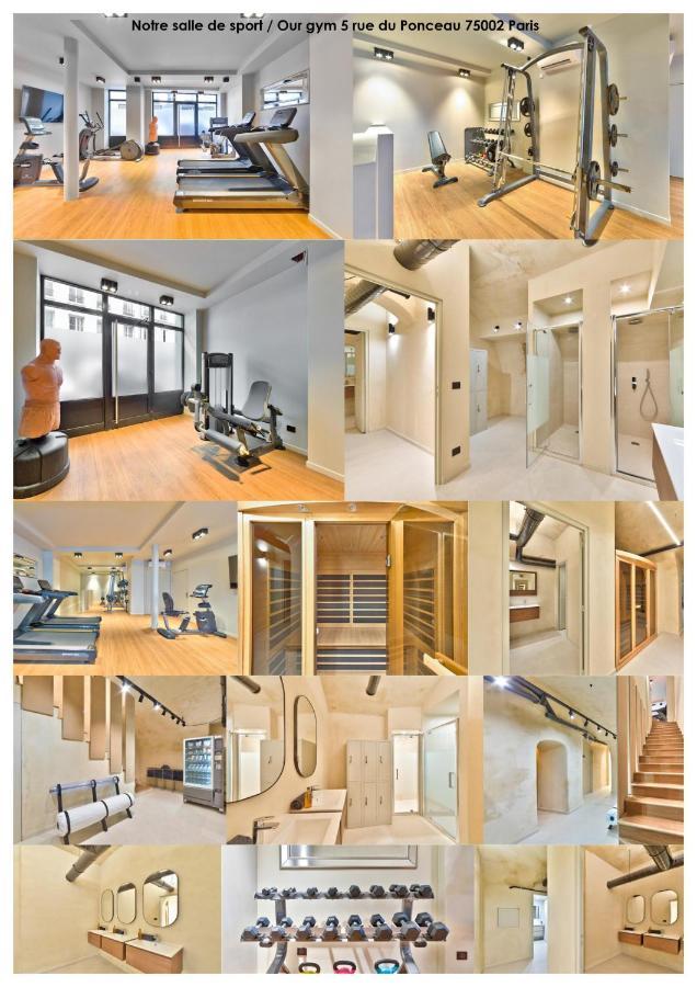 Ferienwohnung 130 - Urban Brand New 110m2 Flat in Montorgueil Paris Exterior foto